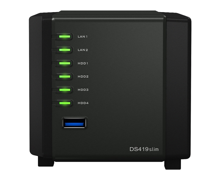 Synology, DiskStation DS419slim, NAS, netwerk