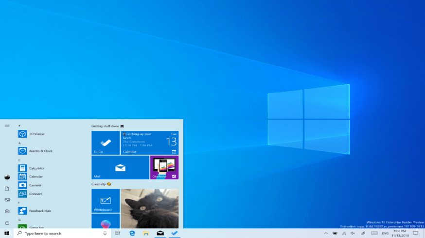 Windows 10 licht thema