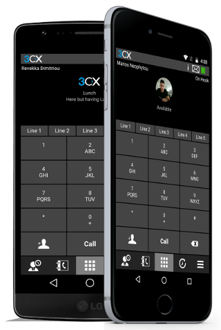 3CX voor iOS en Android