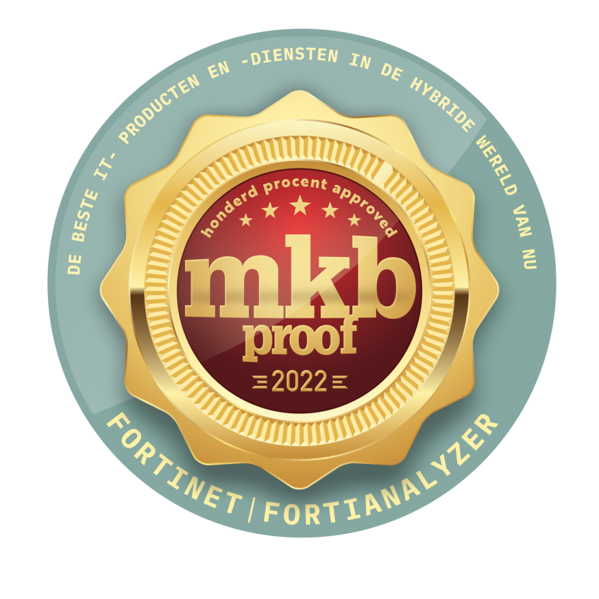 MKB Proof Award 2022, Fortinet, MKB Proof 2022, FortiAnalyzer, IT