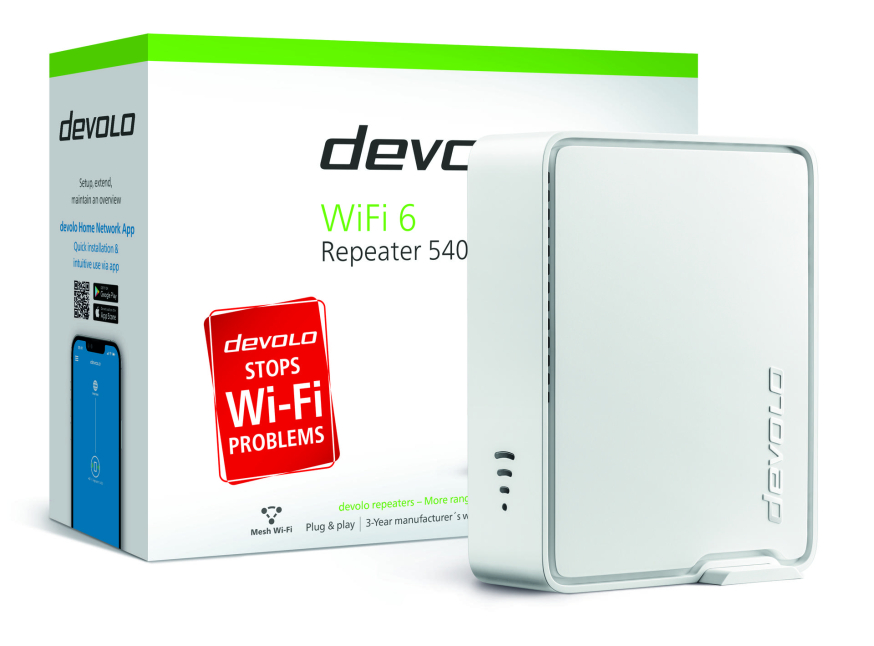 devolo WiFi 6 Repeater 5400 