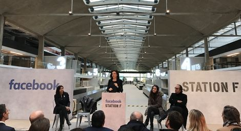 Facebook in Station F Facebook in Station F