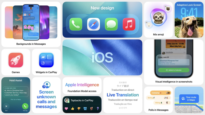 Nieuw: iOS 26 update met Apple Intelligence en AI