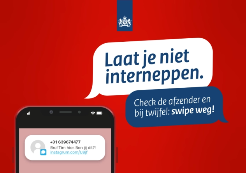 Rijksoverheid start meerjarige campagne om mensen te behoeden voor online criminaliteit