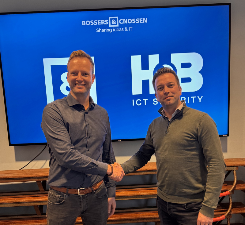 HOB ICT Security en Bossers & Cnossen bundelen IT- en securitydiensten in strategisch partnerschap