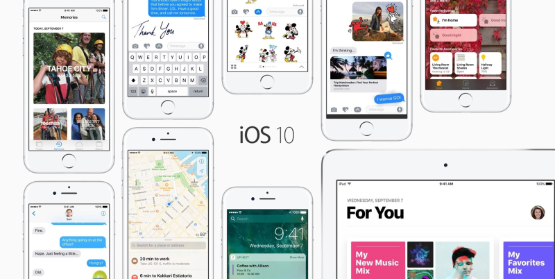 60 procent iDevices draait op iOS 10 