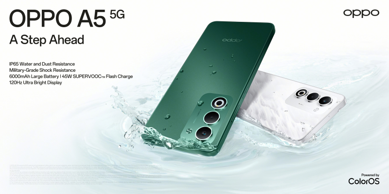OPPO introduceert nieuwe A5 5G: sterk, betaalbaar en lang bruikbaar