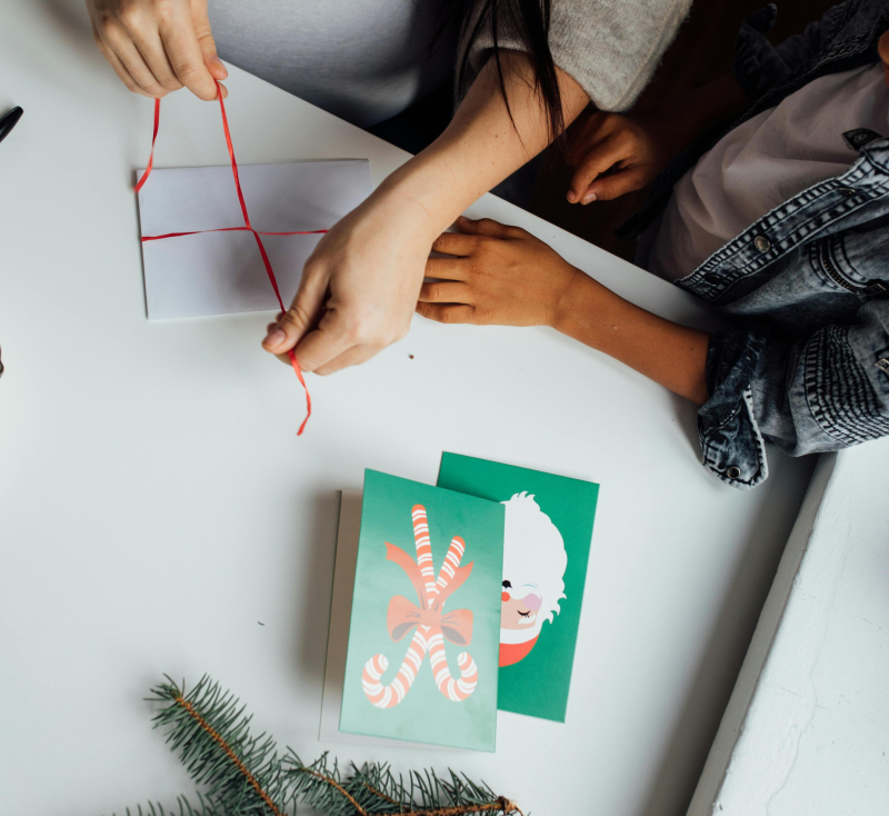 Kerstkaart maken met AI en Google Gemini