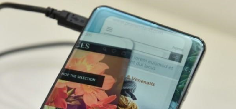 Sharp Corner R: telefoon met ronde hoeken 