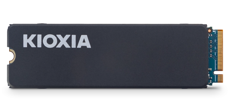 KIOXIA onthult SSD's met koeleenheid voor gamers