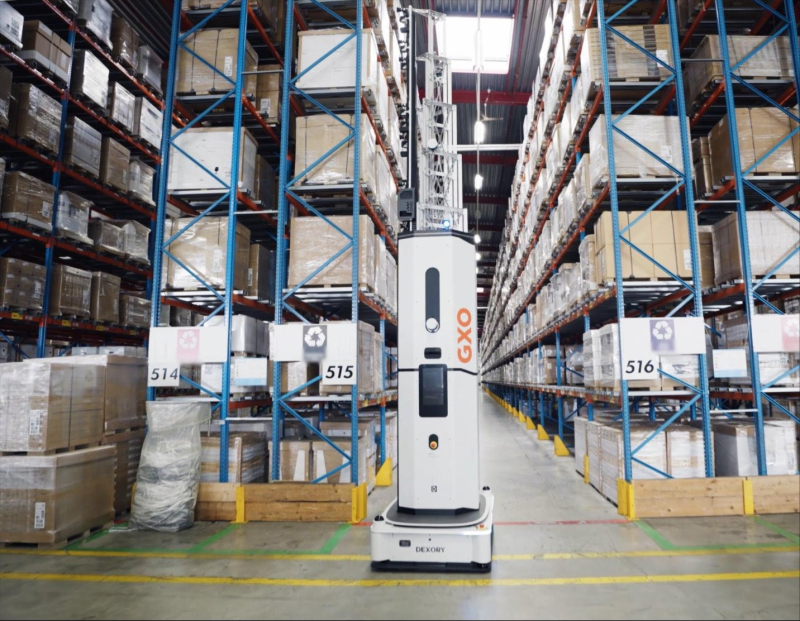 GXO optimaliseert geautomatiseerd voorraadbeheer met AI-gestuurde robotica 