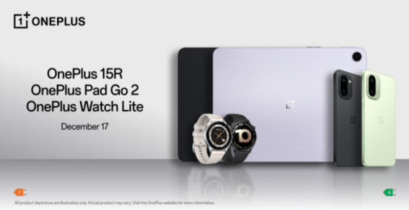 OnePlus lanceert 15R, Pad Go 2 en Watch Lite