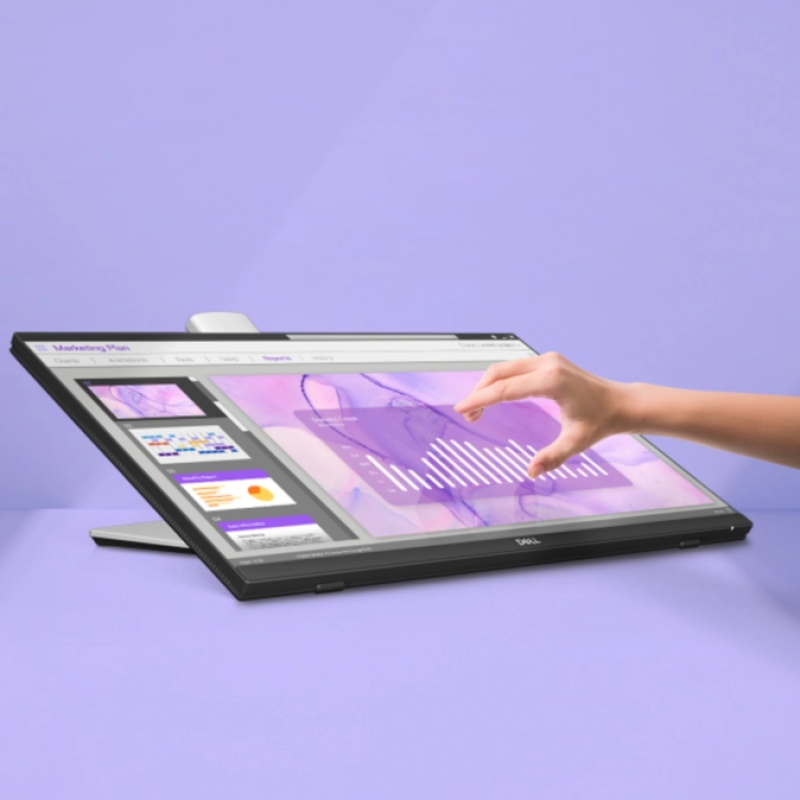 De nieuwe touch monitor van Dell