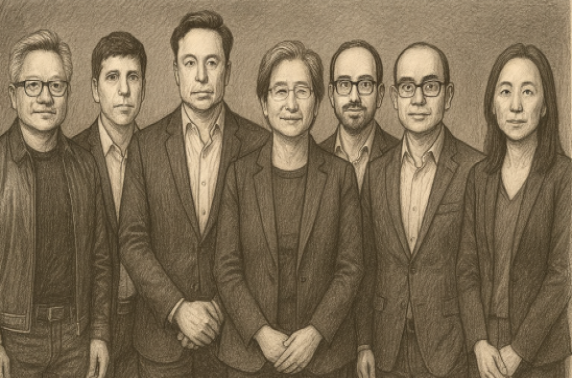 Architecten van AI Time Person of the Year 2025