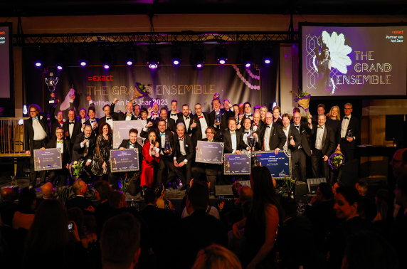 Exact bekroond partners met onderscheidingen tijdens jaarlijkse Partner van het Jaar evenement
