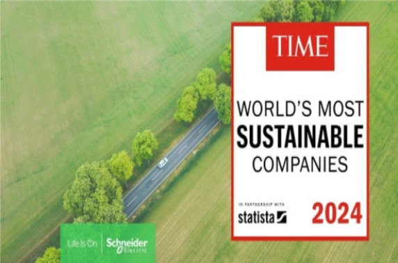 Schneider Electric door Time magazine & Statista uitgeroepen tot meest duurzame bedrijf ter wereld