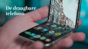 Samsung's Opvouwbare Telefoon: Een Revolutie in Draagbare Technologie.