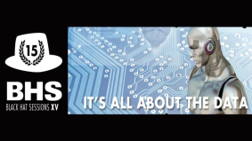 It's all about the data tijdens Black Hat Sessions XV