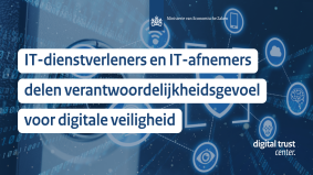 IT-dienstverleners en IT-afnemers delen verantwoordelijkheidsgevoel voor digitale veiligheid