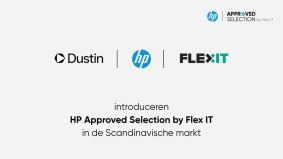 HP, FLEX IT EN DUSTIN LANCEREN 'HP APPROVED SELECTION' REFURBISHED PRODUCTENLIJN IN SCANDINAVISCHE MARKT