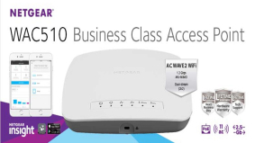 Dit is het NETGEAR WAC510 access point