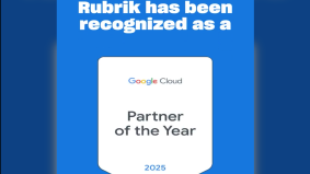 Google Cloud erkent Rubrik als Partner van het Jaar