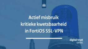 Actief misbruik kritieke kwetsbaarheid in FortiOS SSL-VPN