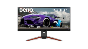 BenQ MOBIUZ EX3415R gebogen scherm intensiveert de SimRacing ervaring