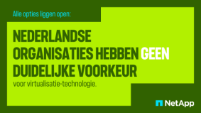 1 op 4 zoekt actief alternatief voor virtualisatie