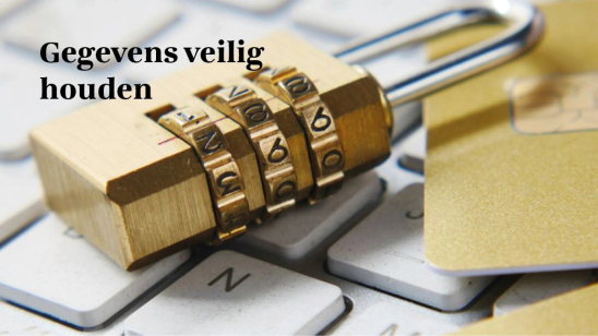 Tips voor de beveiliging van je online gegevens