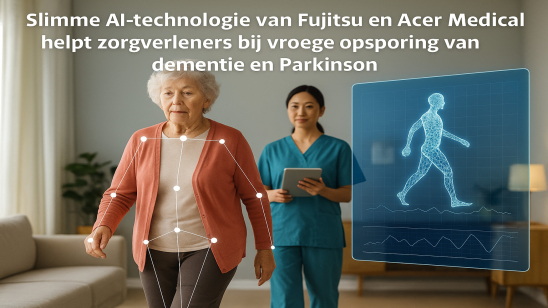 Slimme AI-technologie van Fujitsu en Acer Medical helpt zorgverleners bij vroege opsporing van dementie en Parkinson