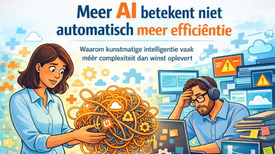 AI efficiëntie: waarom het vaak tegenvalt