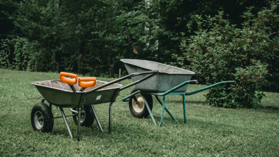 Hoe vervang je een kruiwagenband?