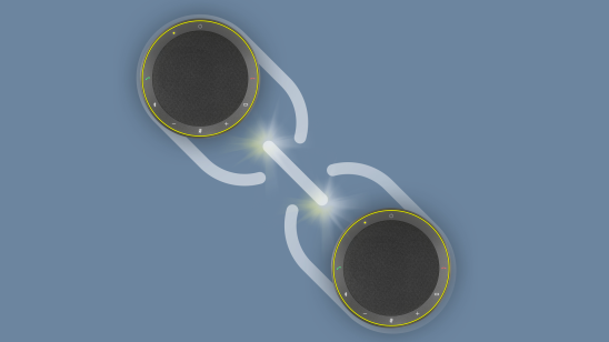 Betere audiodekking in vergaderruimtes met nieuwe koppelfunctie van Jabra Speak2 75 