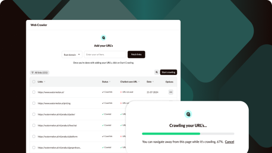 Watermelon introduceert verbeterde Website Crawler voor nauwkeuriger chatbot training Watermelon introduceert verbeterde Website Crawler voor nauwkeuriger chatbot training