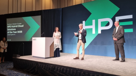 Yielder wint HPE-award met hybride cloud aanpak Yielder wint HPE-award met hybride cloud aanpak