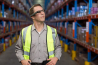 Logistieke medewerkers verzamelen orders met slimme werkbril  